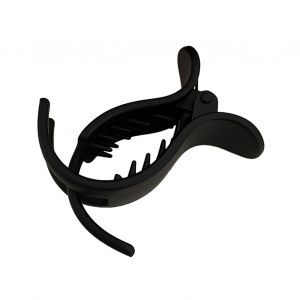 Pince À Cheveux Rétro Pour Femmes, Couleur Unie, Tête De Boule De Viande Givrée, Épingle À Cheveux Fixe, Pince Queue De Cheval, Outils De Coiffure, Accessoires Pour Cheveux-Noir - Neuf