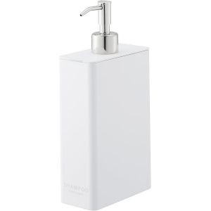 KAL-Pompe À Bouteille Contemporaine Pour La Douche | Plastique | Distributeur, Résine Abs, Inoxydable, Polyéthylène, Blanc, Taille Unique - Neuf
