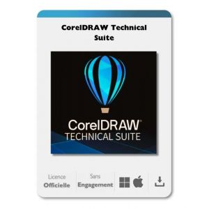 Coreldraw Technical Suite 2025 - Licence Officielle | Activation &Agrave; Vie | Windows/Mac | Version T&eacute;l&eacute;chargement - Neuf