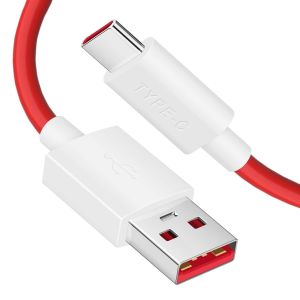 Câble USB C pour OnePlus 65W Super Vooc Charge 1.8M/6FT Câble USB Type C Charge Rapide pour OnePlus Nord CE 4/Nord 2T/12/11/10/8 Pro/8/7T Pro/6T/6/5T OPPO Reno 14 F/13 FS/12 F/11F/A80/A60/A40 - Neuf