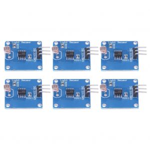 Lot de 6 modules de capteur de lumiere photosensible pour Arduino (2,7 a 5,5 V) - Neuf