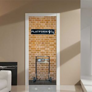 77x200cm Door Sticker Trompe l'oeil Effect 3D Wallpaper&iquest;Style 6) - Neuf