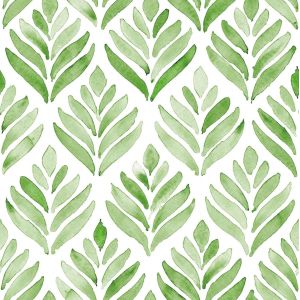 KALANKA-Papier Autocollant Fleurs,44.5 x 1000cm Papier Peint Vert Papier Peint Adhesif Mural Fleuri Papier Peint Vert Feuille Papier Peint Botanique Papier Peint Adhesif pour Meuble Chambre,Cuisine,S - Neuf