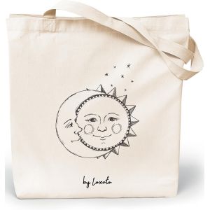 TZF-Tote Bag Femme - Sac Cabas Femme Original - Tote Bag Coton 100% Grand 35 x 42 x 8 cm - Sac Fourre Tout en Toile - Neuf