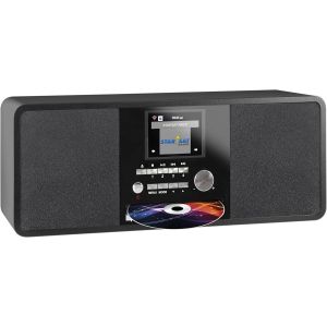 CHECARZHN--NO1-Radio Internet Cd Dabman I200/Radio Dab+ Radio Numérique Avec Lecteur Cd (Son Stéréo, Radio Internet/Dab+/Dab/Fm, Wlan, Lan, Bluetooth, Entrée Auxiliaire, Sortie De Ligne, Spotify) Noi - Neuf