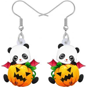 Kal-Boucles D'oreilles Pendantes En Acrylique Pour Femme - Motif Panda Mignon - Neuf