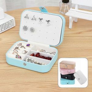 Bo&icirc;te De Rangement Portable En Cuir Pour Montres Et Bijoux - Neuf