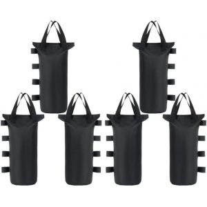 Sacs De Sable À Remplir,Poids Pour Tonnelle,Tente Et Tonnelle Pop Up,Gazebo,Kit De Montage De Carport,Support De Parasol Pliable,Matériaux Oxford Robustes,Pvc Imperméable,Sans Sable - Neuf