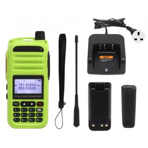 Talkie-walkie sans fil A36 8 W AC100 a 250 V IP54 etanche a l'eau et a la poussiere pour hotels, centres commerciaux, supermarches, prise britannique - Neuf
