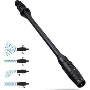 Lance de Nettoyeur Haute Pression - OUTAD - Kärcher - Buse Réglable - Haute Efficacité - Noir - Neuf