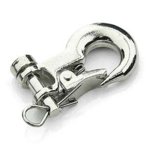 Crochet de remorquage de remorque de sauvetage en m&eacute;tal avec corde de remorque de remorquage de cha&icirc;ne de remorquage pour pi&egrave;ces de rechange de voiture mod&egrave;le 1/8 1/10 TRX4 SCX10 Rc - Neuf