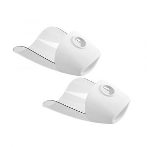 2 Pack Tout-Petit Robinet De Rallonges (Blanc) - Les Enfants De La Baignoire Et Robinet D'évier De Rallonges, Lavabo Poignée Rallonges S'adapte À La Plupart Des Robinets. - Neuf