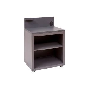 Module Avec &Eacute;tag&egrave;re Graphite Pour Cuisine Ext&eacute;rieure Oxyana - Hesp&eacute;ride - Neuf