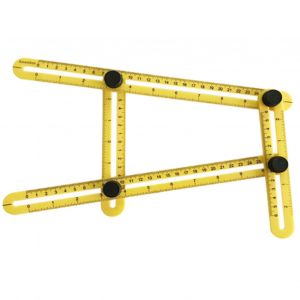 Regle pliante multifonctionnelle de quatre pieds carres, regle de mesure de laboratoire scolaire, ustensiles pedagogiques n¡ã 1 - Neuf