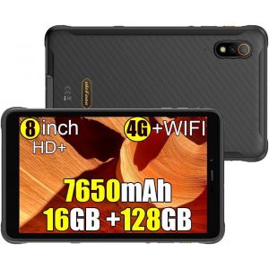 CHECARZHN--NO1-Armor Pad Pro Tablettes Tactiles Incassable, Android 13 Tablette 8.0 Pouces,Téléphone Portable Incassable 7650Mah, 16Go+128Go+1To Tablette Incassable, 48Mp+32Mp, 4G Lte, 5G Wifi/Gps/Otg/Nfc - Neuf