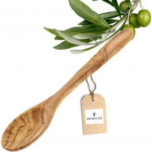 Kal-Hofmeister® Cuillère À Soupe, En Bois D'olivier, Veinure Frappante Et Caractéristique, Bois, Olive, Cuillère Pour Bowl Et Céréales, Cuillère À Céréales, 20,5 X 4,2 X 1 Cm (1 Pièce) - Neuf