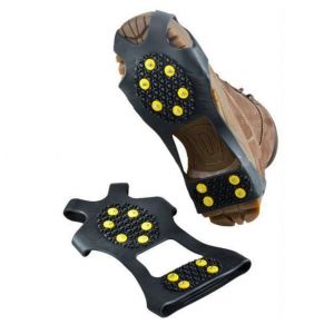 Crampons Pour Chaussures Avec Un Pack De 10 Crampons À Neige, Crampons Pour Chaussures Taille Xl, Griffes Pour Chaussures Crampons Pour Chaussures En Hiver - Neuf