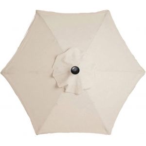 Parasol de terrasse,toile de parasol en polyester,housse de protection contre le soleil et la pluie,remplacement pour parasol de jardin,parasol d'extérieur.[F390] - Neuf