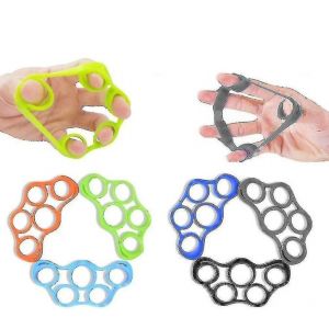 Appareil De Musculation Des Mains Ergogrip - 6 Pièces En Silicone Pour La Musculation Et La Rééducation, Portable Et Durable - Neuf