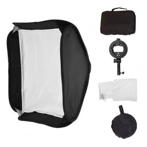 Diffuseur de flash universel pliable et leger a degagement rapide (60 x 60 cm) - Neuf