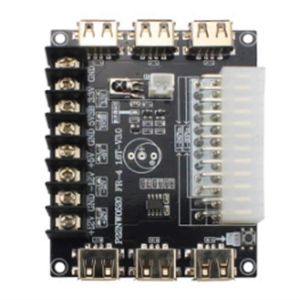 Connecteur adaptateur de module d'alimentation ATX 24 broches - Neuf