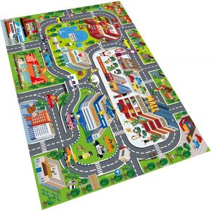 MDY-Tapis de jeu moderne pour enfants, interaction parent-enfant, trafic routier éducatif, vie en ville 552-C - Neuf