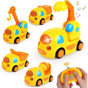 Jouet Gar&ccedil;on 2 Ans,Voiture Enfant Jouet Enfant 3 Ans Gar&ccedil;on,Voiture T&eacute;l&eacute;command&eacute;e,RC Camion,Lumi&egrave;re et Musique - Neuf