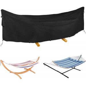 Ulteronixshop-Housse De Hamac Imperm&eacute;able, L 310 X H 80 Cm Baches Compl&egrave;te Oxford 420d, Bache De Protection Ext&eacute;rieur Pour Hamac Avec Barre Et Hamac Double, Coupe-Vent, R&eacute;sistant &Agrave; L'hiver, Aux Intem - Neuf