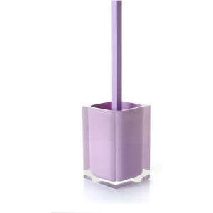 KAL-Nameeks Ra33 Ensemble D'Accessoires De Salle De Bain Italiens Contemporains En Résine Arc-En-Ciel Lilas - Neuf