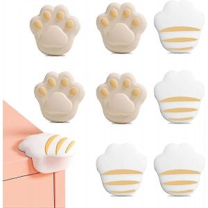 8pcs Protecteur D'angle De Table,Protecteur D'angle De Table Pour Bébé (Patte De Chat)-Ce - Neuf