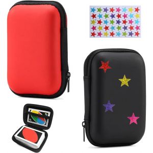 Chenquansarl-Boite Rangement Cartes De Jeu Pour , 2pcs Boite A Carte De Jeux Résistant À L'eau Et Aux Rayures Boîte À Cartes À Jouer Portable Avec Des Autocollants Décoratifs Boite Carte Pour Les Jeu - Neuf