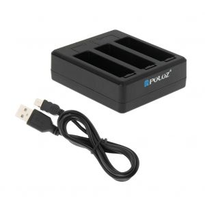 Chargeur de batterie portable 3 canaux pour camera d'action GoPro Hero 4 - Neuf