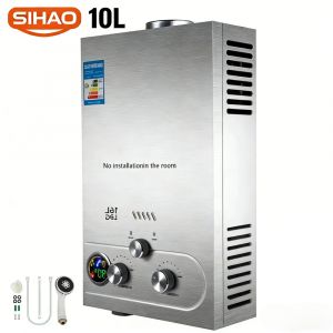 Chauffe-eau de 8L, chauffe-eau &agrave; temp&eacute;rature constante - SIHAO - chauffe-eau instantan&eacute; en acier inoxydable de haute qualit&eacute; - Neuf