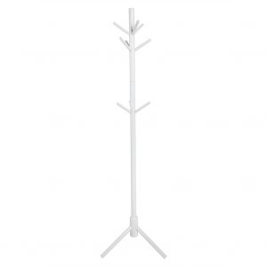 Hjlian Porte-Manteau En Bois A 9 Crochets, Style Arbre, Pour Chapeaux, Sacs, Vetements, Cintres, Decoration D'interieur (Blanc) - Neuf