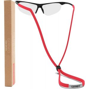 Cordon À Lunettes De Sport Fiable En Tissu - Cordon À Lunettes Imperméable Et Maintien Ferme Pour Lunettes De Sport, Lunettes De Soleil Et Lunettes De Lecture - Neuf