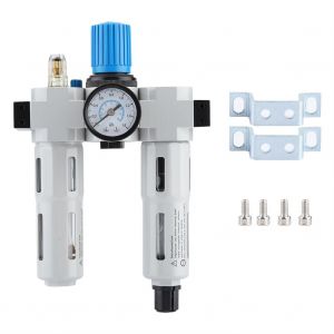 Soupape de reduction de pression de filtre en alliage d'aluminium de traitement de source d'air de type a drainage automatique - Neuf