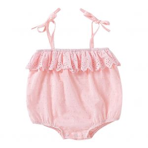 Combinaison D'escalade Pour Bebe Garcon Et Fille, Sans Manches, Triangle, Multicolore (Rose 80) - Neuf