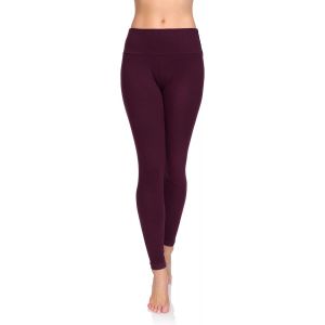 Slep-Leggings 95% Coton Leggings Pour Femmes Taille Haute Longueur Totale Contrôle Du Ventre Legging Pantalons Extensibles Temps Libre Relaxation Marche - Neuf