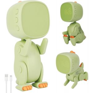 R&eacute;veil num&eacute;rique pour Enfants, r&eacute;veil transformant Dinosaure, Fonction Snooze avec minuterie veilleuse, 6 musiques d'alarme, luminosit&eacute; et Volume r&eacute;glables, Convient aux gar&ccedil;ons et aux Filles - Neuf