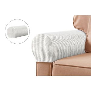 Housses Extensibles En Spandex Pour Accoudoirs De Chaises Et Canap&eacute;s - Protection Des Fauteuils - Neuf