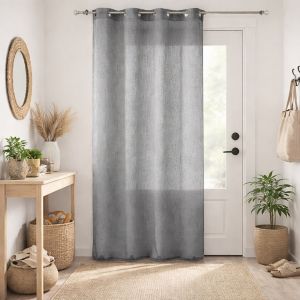 Voilage En &Eacute;tamine Unie Et Fils Lurex - Neuf