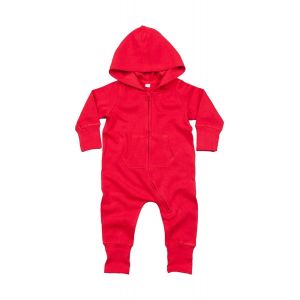 Combinaison-Sweat Pour B&eacute;b&eacute; - Bz25 - Rouge - Neuf