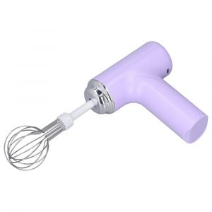 (violet) Batteur ?ufs électrique Portatif Compact à 3 Niveaux Pour La Cui - Neuf