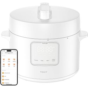 NouvelHorizonstore-Autocuiseur 5 L, Cuiseur &Agrave; Riz, Multicuiseur, Autocuiseur &Eacute;lectrique Avec 14 Programmes De Cuisson, Mijoteuse, Commande Intelligente, Cuve Antiadh&eacute;sive - Neuf