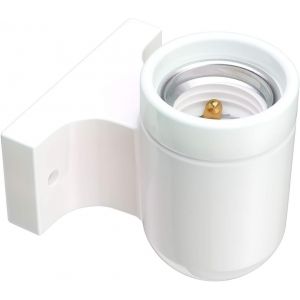 Subzonal-Applique Fel, Porcelaine, Blanc Brillant, Carr&eacute;e, 1x E27 Max. 300w - Neuf