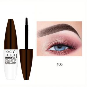 Gel Pour Sourcils,Tatouage Durable De 3 Jours,Facile &Agrave; D&eacute;coller,Types De Cr&egrave;me,Longue Dur&eacute;e,R&eacute;sistant Aux Taches,R&eacute;sistant &Agrave; La Sueur,Cosm&eacute;tiques Imperm&eacute;ables.Q537-103Gray Brown. - Neuf