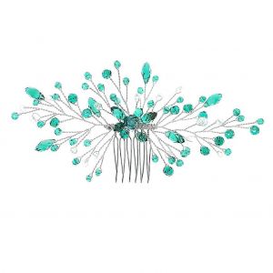 Peigne &iquest;&iquest; Cheveux De Mari&iquest;&iquest;E Orn&iquest;&iquest; De Cristaux, Pince &iquest;&iquest; Cheveux Ajustable Et Antid&iquest;&iquest;Rapante Pour Les Mariages Et Les Occasions Sp&iquest;&iquest;Ciales. - Neuf