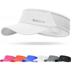 Kal-Chapeau Pare-Soleil &Agrave; S&eacute;chage Rapide, Protection Solaire Uv Upf 50+ Pour Homme Et Femme, Chapeau De Course, Chapeau De Golf, Visi&egrave;re &Eacute;lastique Fra&icirc;che Avec Bandeau Absorbant Respirant, - Neuf