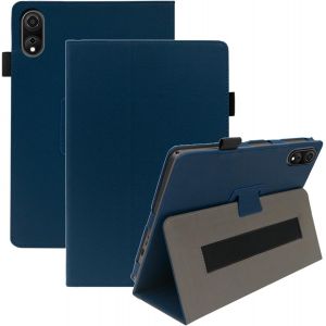 Chenquansarl-Coque Compatible Avec Blackview Tab90 Wifi,Housse Etui De Slim Léger Avec Dragonne,Pu Flexible Cover Avec Multi-Angle Fonction Support,Bleu - Neuf