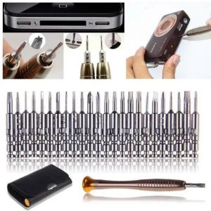 pratique 25 en 1 tournevis de précision ouvrir outil de réparation set pour iPhone PC montre - Neuf
